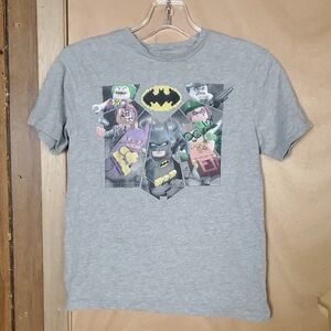LEGO Batman and Villains Gray Kids Tee